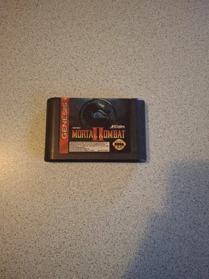 Mortal Kombat 2 Sega Genesis. Cart Only. Tested and Working - Image 1 of 2