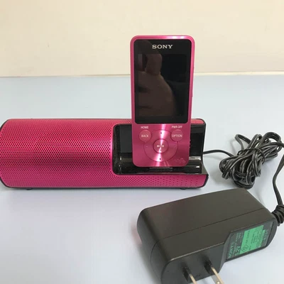 Sony NW-S14 Walkman MP3 8GB Rosa Reproductor Bluetooth con Altavoz de Carga P... - Imagen 1 de 4