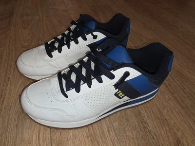 Fox Racing Blue & White Sneakers Shoes  Size 12 Mens - Image 1 of 4