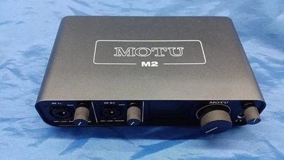 MOTU M2 USB Audio Interface 2-In 2-Out Ottimo articolo funziona finemente... - Immagine 1 di 4