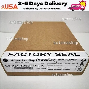 New Factory Sealed AB 20-750-ENETR SER A PowerFlex 750 2-P ENet/IP Module - Picture 1 of 7