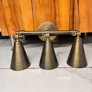 Adjustable Mid Century Wall Light-Brass Sconce -Vintage Wall Lamp for Home Decor - Picture 1 of 9