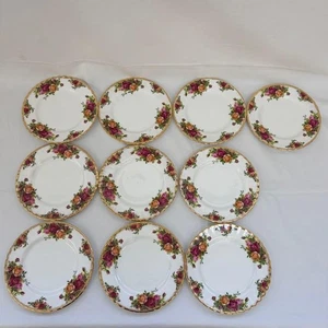 Juego de 10 platos Royal Albert Old Country Roses 18 cm - Imagen 1 de 10