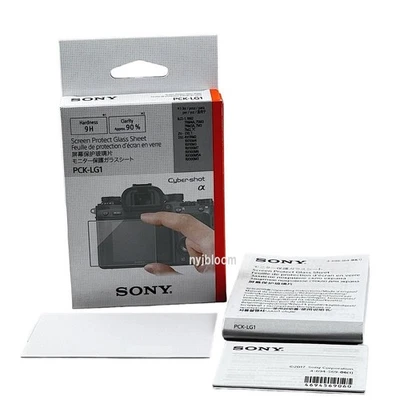 New SONY PCK-LG1 Glass Screen Protector for VLOGCAM ZV-E10/FX3/α7C/α7SIII/α7RIV - Image 1 of 2