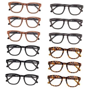 Reading Glasses for Women 12 Pack Spring Hinges 12 Pack Mix Color -R089 0.75 x - Picture 1 of 5