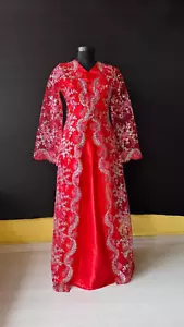 Traditional Bindalli Dress, Turkish Sultan Women's Costume, Ottoman Model Turkis - Picture 1 of 10