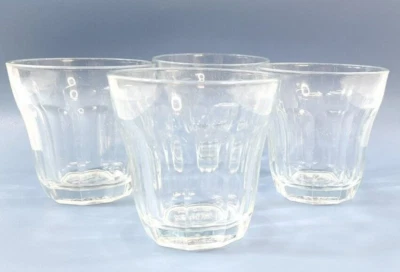 4 Vintage Pasabahce Palak Turkey 10 Panel  10 Oz Juice Tumbler Barware - Image 1 of 4