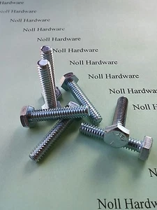 Perno hexagonal de hilo completo de 1/4-20 x 1-1/4" también conocido como perno de grifo grado 5 lote de 100 acero ZP - Imagen 1 de 1