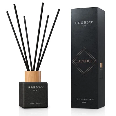 FRESSO Diffuser mit Stäbchen I Raumduft | Duftstäbchen modernes Design | 100ml - Bild 1 von 4