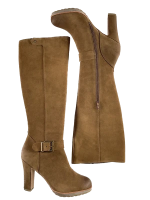 Talbots Casidy 2 Tall Riding Knee High Boots Heeled Dark Brown Boot 7.5 $239 New - Image 1 of 4
