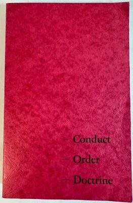 Conduct Order Doctrine of the Church Vol.1  by William M. Branham Paperback Book - Image 1 of 4