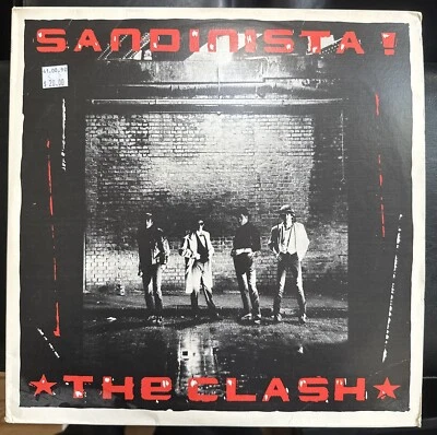 The Clash - SANDINISTA! 3 LP Set - 1980 USA Epic EX - Image 1 of 2