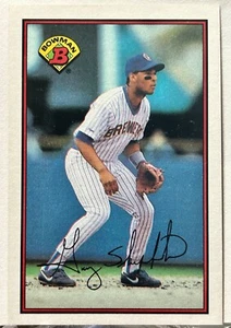 ⚾️ 1989 Bowman ⚾️ Gary Sheffield (Rookie), Milwaukee Brewers, #142 - Picture 1 of 2