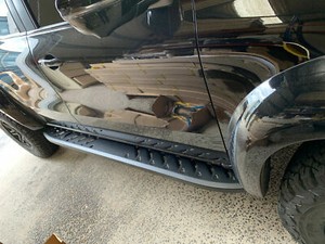 SUPER HEAVY DUTY STINGRAY SIDE STEPS HOLDEN COLORADO RG 2012 to Current