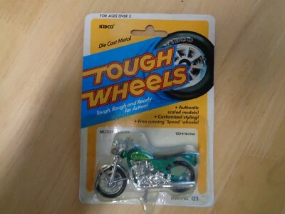 1981 KIDCO 123-4 NORTON 750 COMMANDO MOC DIE CAST MOTORCYCLE - Image 1 of 2