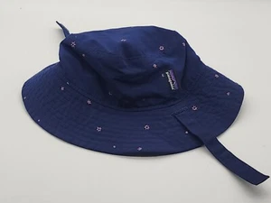 Patagonia Boy's Bucket Hat Blue Chin Strap                      B78 - Picture 1 of 6