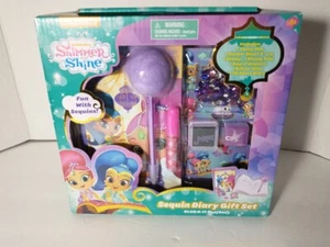New Shimmer & Shine Sequin Diary Gift Set - Picture 1 of 3