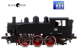 BlackStar REE BS00013, FS Locomotiva tender a vapore Gr 831 004 ex S100 USATC - Foto 1 di 3