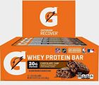 Gatorade Whey Protein Recover Bars, Chocolate Chip 2.8 Ounce Bars (12 Count)