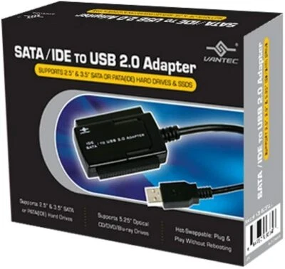 Vantec SATA/IDE to USB 2.0 Adapter - Image 1 of 2