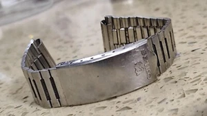 Original SEIKO DIGITAL A158 /A159 & Other Bracelet Ref B420 20mm Used - Picture 1 of 12