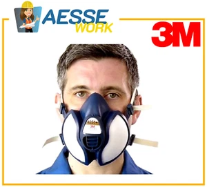 Respiratore 3M 4251+ per vapori organici polveri fini con Filtri FFA1P2 R D - Imagen 1 de 3