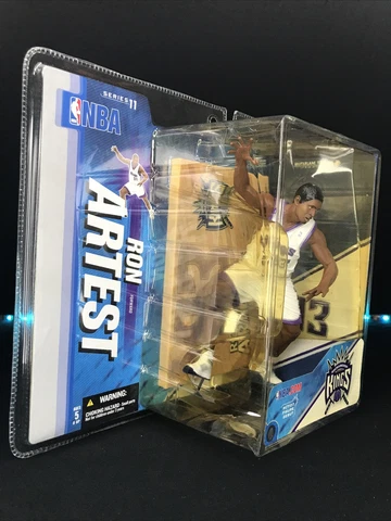 Ron Artest McFarlane NBA SportsPicks Series 11 White Jersey Action Figure Cover