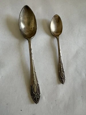 2 cucharas vintage Mappin & Webb Princes Ritz-Carlton Heavy England Foto 1 de 4