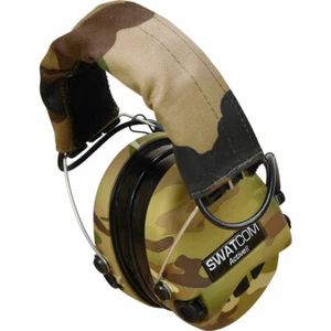 SWATCOM Active8 Auricolari Impermeabili, Coppe Immerse Multicam, Guarnizioni Orecchini Gel - Foto 1 di 5