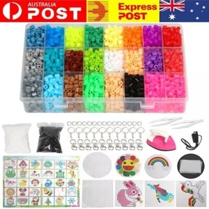 Mini Iron + Beads For HAMA BEADS Template Kids Toys Handmade DIY Great Funs USB - Picture 1 of 13