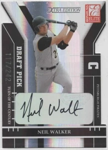 2004 DONRUSS ELITE EXTRA EDITION NEIL WALKER ROOKIE AUTO DIE CUT 117/242 MINT - Picture 1 of 1