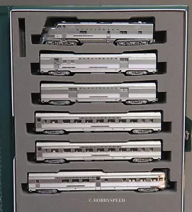KATO N SCALE CB&Q EMD E5A SILBERSTREIFEN ZEPHYR Motor Auto Set Diesel KAT106-090 - Bild 1 von 7