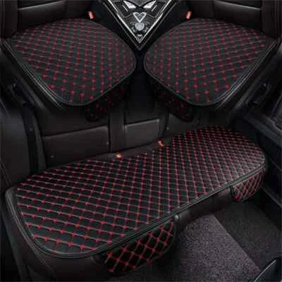 Car Seat Cover Seat Back Cushion Pu Leather Seat Cushion Soft Wear-resistant new - Image 1 of 4