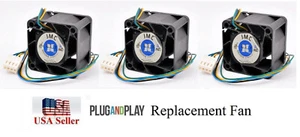 Set 3x neue DIY Ersatzlüfter für HP 2920-24G-PoE + Schalter (J9727A) - Bild 1 von 4