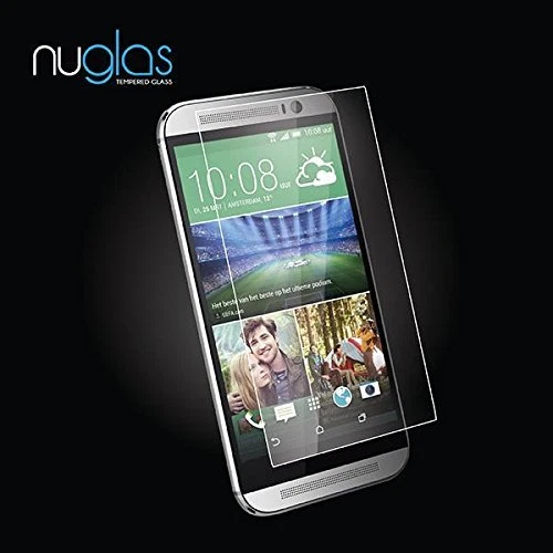 NUEVO Protector de pantalla de película de vidrio templado para HTC One M9 Premium NuGlas Foto 1 de 4