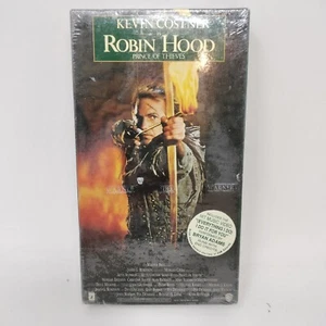 Robin Hood: Prince of Thieves VHS Tape - 1991 Kevin Costner New SEALED. - Picture 1 of 6