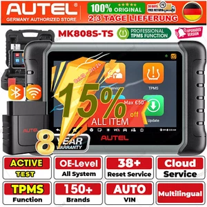Dispositivo de diagnóstico de automóvil Autel MK808S-TS MX808S-TS Pro 2025 escáner OBD2 TODO EL SISTEMA - Imagen 1 de 12