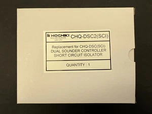 £33 + vat - Hochiki CHQ-DSC2(SCI) Dual - Sounder - Controller - Unit - Isolator - Picture 1 of 2