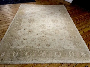 Original Ziegler Farahan Exklusiv Grau/Beige 290x215 Handgeknüpfte - Bild 1 von 17