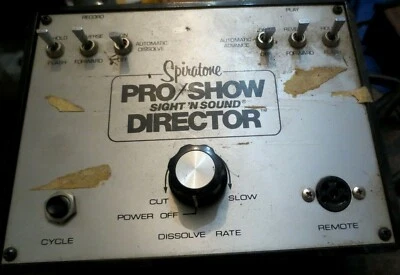 Equipo de fotografía de cuarto oscuro director de vista N sonido Spiratone Pro Show de colección Foto 1 de 4