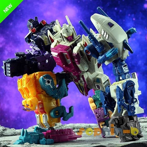 Transformed Abominus Animal Combiner Complete set Terrorcons Figure Devastator Cover