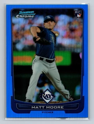 Matt Moore 2012 Bowman Draft Picks & Prospects refractor azul/250 Foto 1 de 2