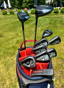 Callaway Edge Complete Set - Left Handed Regular Flex Steel Shafts - Picture 1 of 4