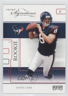 2002 Playoff Prime Signatures Rookie /250 David Carr #88 Rookie RC - Image 1 of 2