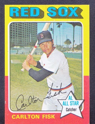 1975 TOPPS # 80 CARLTON FISK EX  AND VINTAGE - Image 1 of 2