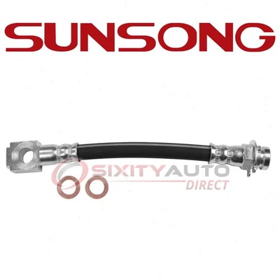 Sunsong Front Right Outer Brake Hydraulic Hose for 1992 Oldsmobile Achieva - ej Foto 1 de 4