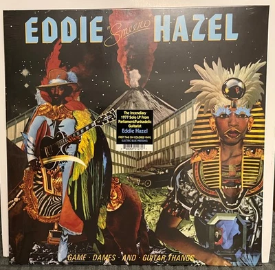 EDDIE HAZEL • Game, Dames And Guitar Thangs • PSYCH FUNK ACID SOUL  Blue Reissue - Image 1 of 4
