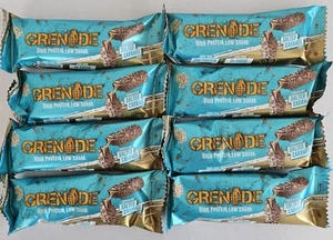 GRENADE SALTED CARAMEL BARS.HIGH PROTEIN LOW SUGAR.8 BARS.8x60g. BB 10/2025. - Picture 1 of 2