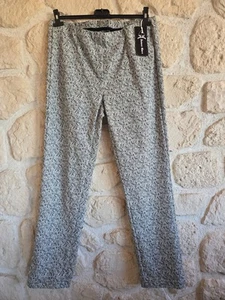 Pantalon blanc et noir marque Poissons Blancs (jr) - Imagen 1 de 5