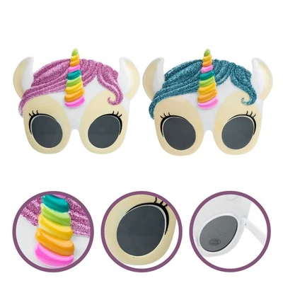  2pcs Cartoon Prank Glasses Party Eyewares Party Ornaments Party Adorable - Image 1 of 4